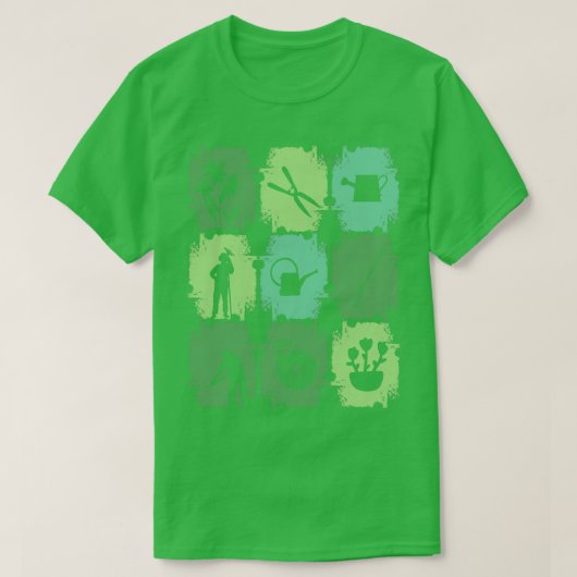 Gardener Garden Tool T-shirt (Design voorkant)