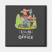 Gardener Gardening Magneet (Voorkant)