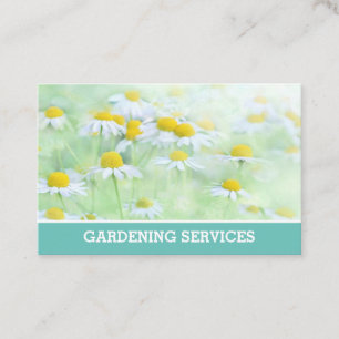Gardener & Gardening Services-oproepkaart. Visitekaartje