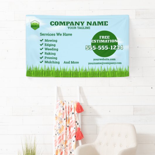 Gardener gazon zorg en onderhoud banner (Insitu)