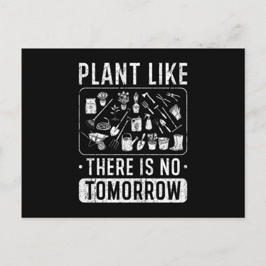 Gardener Gift Briefkaart (Voorkant)