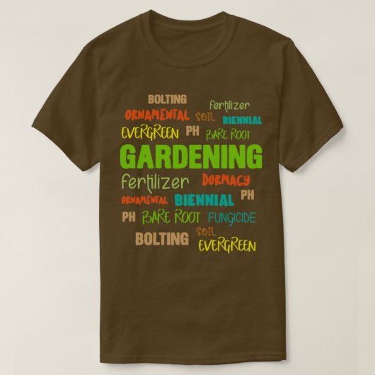 Gardener Gift T-shirt (Design voorkant)