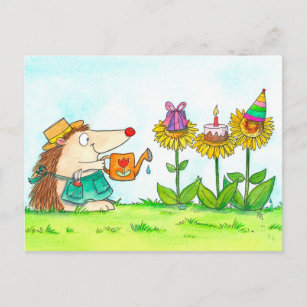 Gardener Happy Birthday briefkaart van Nicole Jane