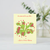 Gardener in Love Briefkaart (Staand voorkant)