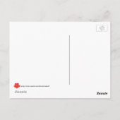 Gardener in Love Briefkaart (Achterkant)