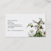 Gardener Landscaper gekanaliseerd Visitekaartje (Achterkant)