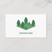 Gardener & Landscaper-Visitekaartje Visitekaartje (Achterkant)