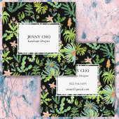 Gardener Landscaping Gardening Planten Modern Cool Vierkante Visitekaartje