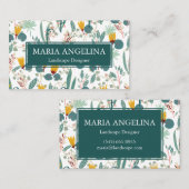 Gardener Landscaping Gardening Planten Modern Cool Visitekaartje (Voorkant / Achterkant)