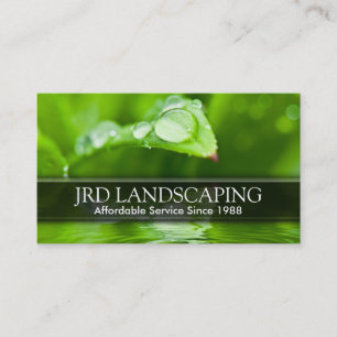 Gardener Landscaping Lawn Visitekaartje