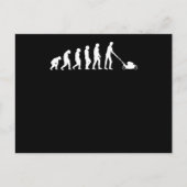 Gardener Lawn Mower Evolution Briefkaart (Voorkant)