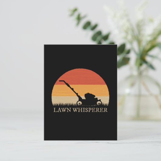 Gardener - Lawn Whisperer Briefkaart (Staand voorkant)