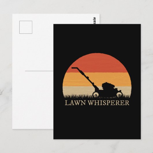 Gardener - Lawn Whisperer Briefkaart (Voorkant / Achterkant)