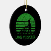 Gardener - Lawn Whisperer Keramisch Ornament (Rechts)