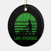 Gardener - Lawn Whisperer Keramisch Ornament (Links)