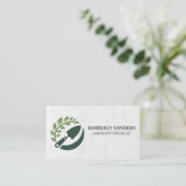 Gardener Logo | Landscaping | Trees Visitekaartje (Staand voorkant)