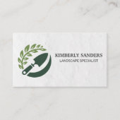 Gardener Logo | Landscaping | Trees Visitekaartje (Voorkant)