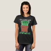 Gardener Micro Farming Healthy Microgreens T-shirt (Voorkant volledig)