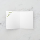 Gardener Potting Table ingevuld Hartelijk dank Bedankkaart (Binnen)