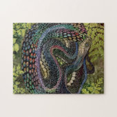 Gardener Snake Studie voorbij de huid Puzzle Legpuzzel (Horizontaal)