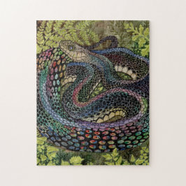 Gardener Snake Studie voorbij de huid Puzzle Legpuzzel