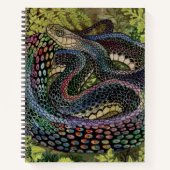 Gardener Snake Study Beyond Skin sketchbook Notitieboek (Voorkant)