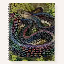 Gardener Snake Study Beyond Skin sketchbook
