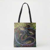 Gardener Snake Study Beyond Skin Tote Bag (Voorkant)
