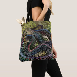 Gardener Snake Study Beyond Skin Tote Bag