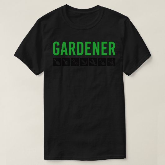 Gardener T-shirt (Design voorkant)
