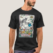 Gardener Tarot Card Mystical Witchy Gardening T-shirt (Voorkant)