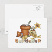 Gardener Tshirts en Gifts Briefkaart (Voorkant / Achterkant)