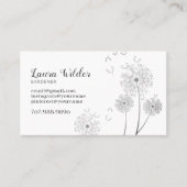 Gardener Visitekaartje (Voorkant)