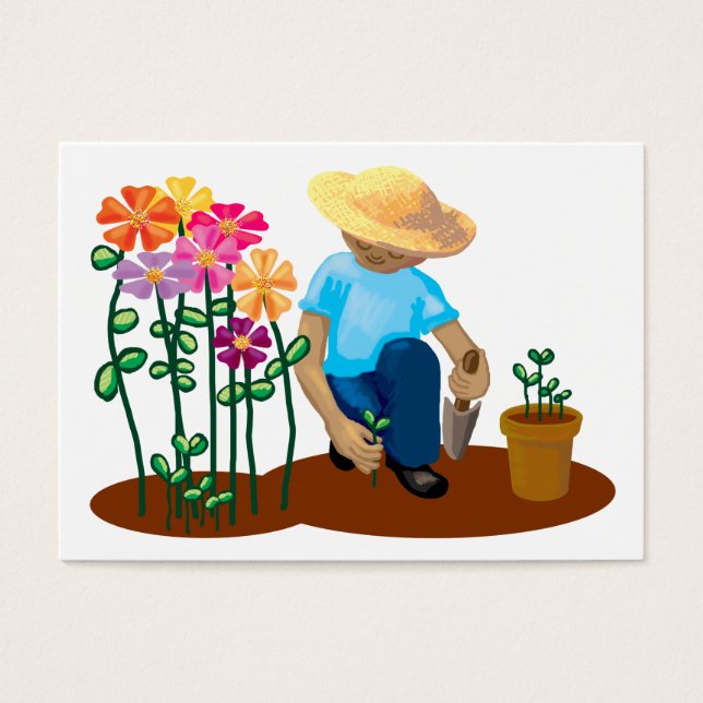 Gardener Visitekaartje (Voorkant)