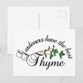 Gardeners Briefkaart (Voorkant / Achterkant)