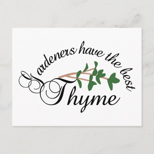 Gardeners Briefkaart (Voorkant)