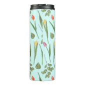 Gardener's Delight  Tulips & Monogram Thermosbeker (Achterkant)