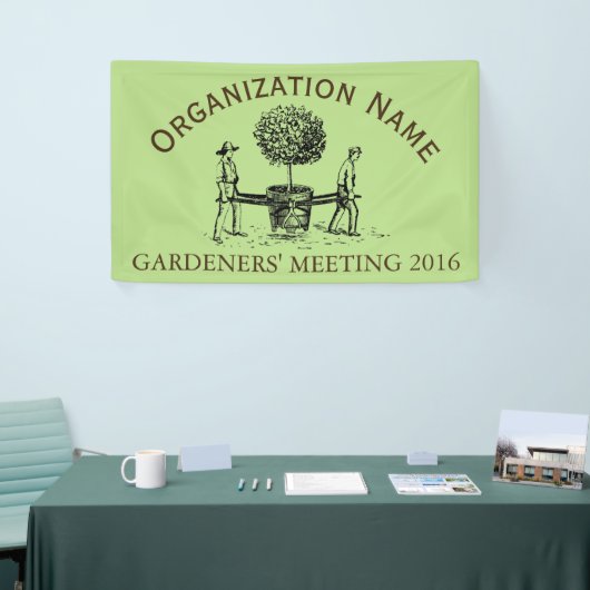  Gardeners die Aanpasbare Banner 3 ontmoeten (Beurs)