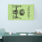 Gardeners Family Reunion/Banner, aangepaste naam Spandoek (Beurs)