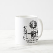 Gardeners Family Reunion Mok met aangepaste naam (Voorkant rechts)