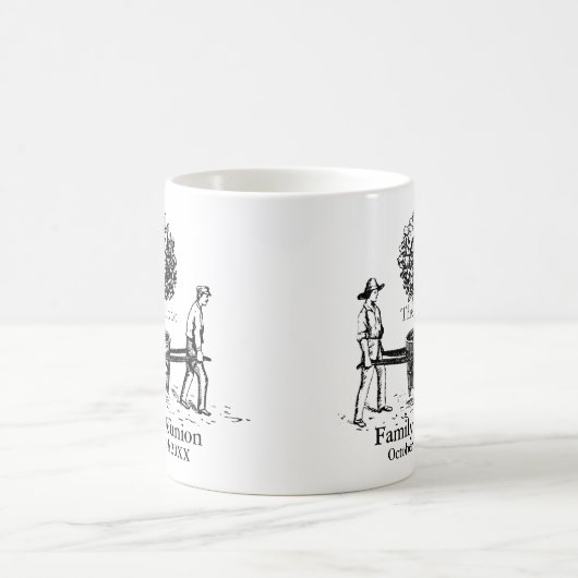 Gardeners Family Reunion Mok met aangepaste naam (Center)
