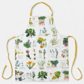 Gardener's harvest and cooking apron. schort (Voorkant)
