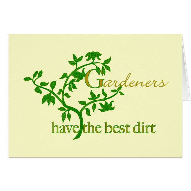 Gardeners hebben de beste modder (Voorkant Horizontaal)