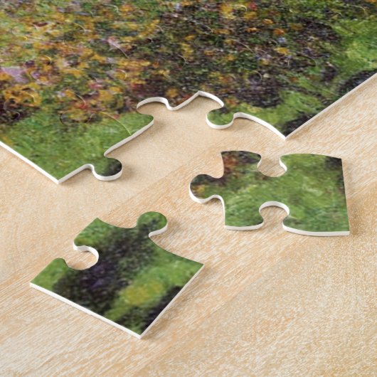 Gardener's House in Bordighera Monet Fine Art Legpuzzel (Zijkant)