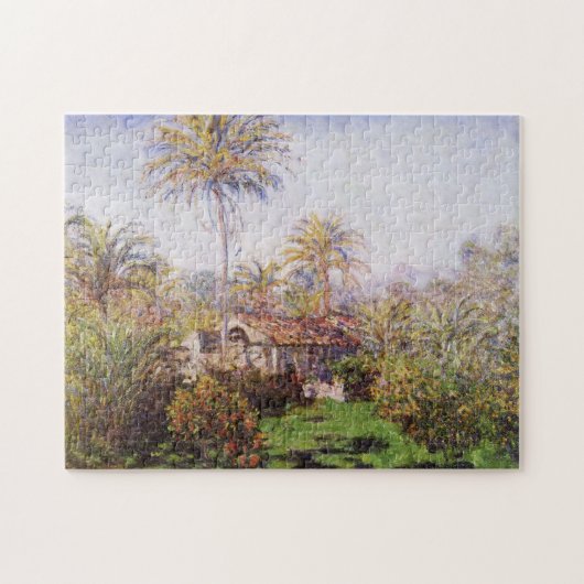 Gardener's House in Bordighera Monet Fine Art Legpuzzel (Horizontaal)