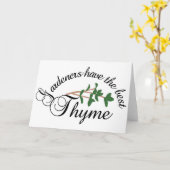 Gardeners Kaart (Gele Bloem)