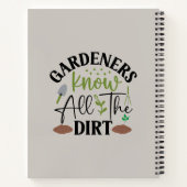 Gardeners kennen alle vuil notitieboek (Achterkant)