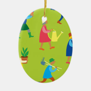 Gardeners Keramisch Ornament