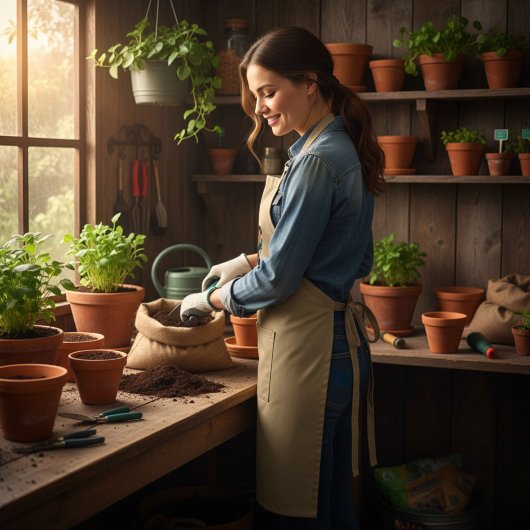 Gardeners  lang schort