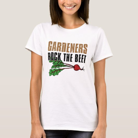 Gardeners Rock The Beet T-shirt (Voorkant)